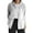 White, variant on Light Jackets for Women, Yigetop Women 3/4 Sleeve Lightweight Spring Fall Loose Casual Jackets Lined Casual Work Jacket with Pockets 3/4 Sleeve Jacket for Women Beige L