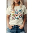 thumbnail image 4 of Retro Vintage Butterflies Graphic T-Shirt, 4 of 10