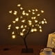 thumbnail image 4 of Árbol bonsái de flor de cerezo, 48 luces LED, base de metal, luces blancas cálidas, ideal como luces nocturnas, idea de regalo para el hogar Sailing Electrónica, 4 of 5