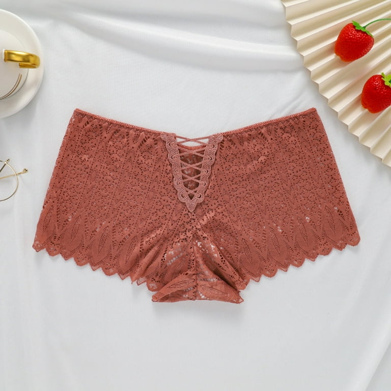 Aayomet Panties For Women Briefs Fashion Lace Lingerie Underwear