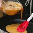 thumbnail image 4 of Bewildely Cuchara de cocina Colador multifuncional Scoop Rallador Herramientas resistentes al calor Panadería Cocina Chef Gadgets Fabricación Cocina y Comedor rojo, 4 of 6