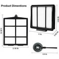 thumbnail image 3 of OUSITAID Parts for Shark ION Robot RV753 RV754 RV752 RV751 S87 R85 RV850  RV850WV Vacuum Cleaner Accessory Kit, 3 of 7
