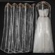 thumbnail image 1 of 160cm 180cm Cheap Transparent Solid For Wedding Dress Dust Cover Extra Large Waterproof PVC Clothing Garment Bags, 1 of 5