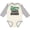 Natural and Heather, variant on Future Truck Driver Boys Long Sleeve Baby Bodysuit