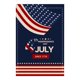 thumbnail image 2 of Independence Day Garden Flag Linen Garden Flag Border Outdoor Patio Decorative Flags Holiday Celebration Hanging Flag, 2 of 5