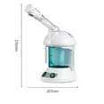 thumbnail image 4 of Hinzonek Ionic Facial Steamer, Face Humidifier, Ozone Steamer with 360° Rotatable Arm,Pores Steam Skin Clean Sauna Beauty,Nose&Face Mist Thermal Steamer for Home Facial Sauna Spa, 4 of 11