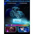 thumbnail image 5 of YSITIAN Monster Truck Night Light for Kids, 3D Illusion Night Lamp, 16 Colors Changing with Remote Control, Room Decor, Gifts for Children Boys Girls YT-7448, 5 of 6