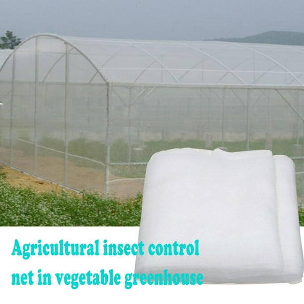 Peggybuy Farm Greenhouse Vegetable Pest Control Screen Garden Plants Care  Netting Fly Net 