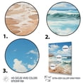 thumbnail image 3 of Designart "Beach Grass horizon III" Nautical & Beach Floater Framed Wall Decor, 3 of 7