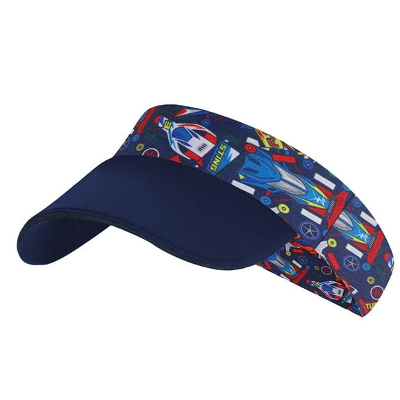TANYSU Children Sports Sunshade And Cap Empty Tops Hats Summer Print Outdoor Running Hats For Ages 3-12 Comfort Soft Baby Wear