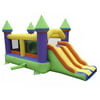 Commercial Castle Combo Slide and Bounce House