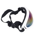 thumbnail image 6 of Suodoka Dog Sunglasses UV Protection Windproof Eye Protective Colorful Lens Large Dog Goggles Glasses, White Frame, Outdoor Everyday Pet Accessories, One Size (7.09 in / 18 cm), 6 of 9