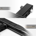 thumbnail image 3 of Stehlen 733469495314 Universal 3' Black Trailer Tow Mount Rear Hitch Step Bar Bumper Guard For 2" x 2" Towing Receiver Tube, 3 of 5