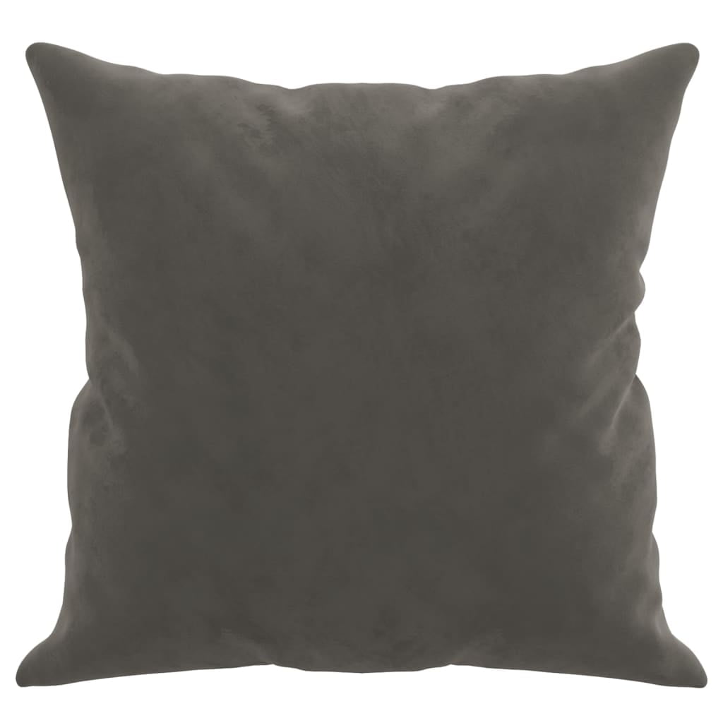 vidaXL Throw Pillows 2 Pcs Couch Sofa Cushion Decorative Throw Pillow Velvet