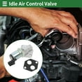 thumbnail image 2 of Unique Bargains Car Idle Air Control Valve for Ford Focus 1999-2004 Replace No.XS6U9F715AA IACV Idle Motor Idle Air Control Valve for Stable Engine Operation, 2 of 7