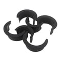 thumbnail image 1 of 6PCS Plastic Billiards Table Pocket Liner for Pool Table Bar Home 4 Corner 2 Side Black, 1 of 9