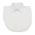 thumbnail image 1 of Decodeary Detachable False Collar Alt Clothing Sweater Versatile Half Shirts Round Collars for Apparel Clothes Accessories, 1 of 6