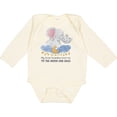 thumbnail image 3 of Inktastic My Great Grandma Loves Me to the Moon and Back Elephant Boys or Girls Long Sleeve Baby Bodysuit, 3 of 5