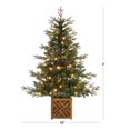 thumbnail image 3 of Holiday Time Arbre Pour Porche Woodmore pré-éclairé 1,52m, vert, 3 of 6