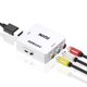 thumbnail image 1 of Convertidor Mini AV a HDMI Adepaton 1080P Blanco, 1 of 8