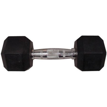 Weider Rubber Hex Dumbbell With Knurled Grip 45 Lbs Brickseek