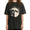 Black-2, variant on Women's Half Moon Crescent Copy Moon Joy Quote Celestial Washed Graphic Tee Relaxed Fit