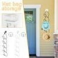 thumbnail image 6 of TERGAYEE Hat Rack Hanger Holder Organizer,Over Door Wall Mounted Cap Holder,Multi-layer Hanging Type Chain Coat Hook,Perfect Holder and Storage, 6 of 6