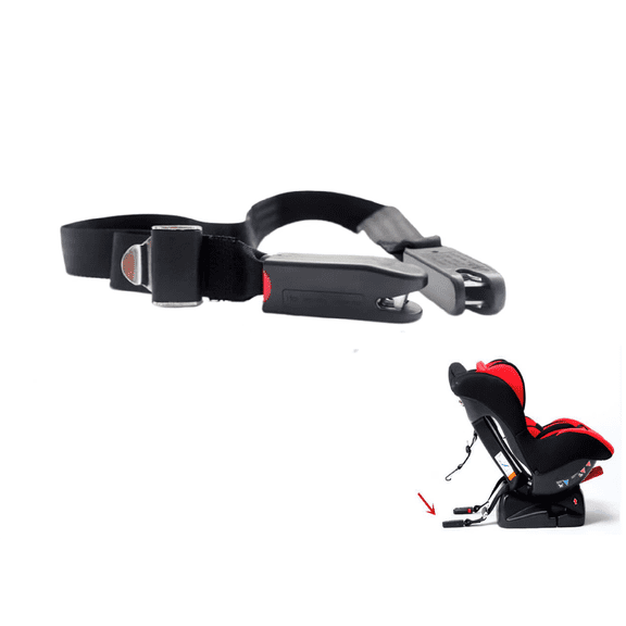 Isofix Car Seat Strap Adjustable Retractable Versatile Fixing Strap Seats Belt Withstand 15000N Tension
