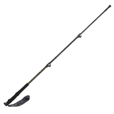 YAHHU 7075 Aluminum Alloy Hiking Pole Extendable Walking Stick with EVA Handle Lightweight Trekking Staff for Outdoor Backpacking Camping Activities 24 to 53.1 Inches / 61 to 135 cm