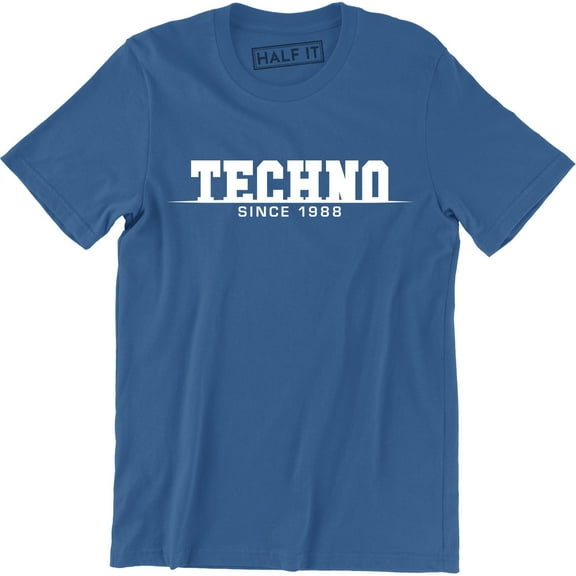 Techno Since 1988 Music Lover Underground Resistance House Party Men T-Shirt