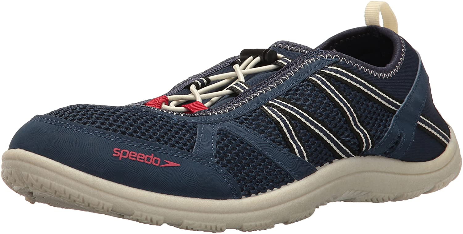 speedo men's seaside lace 5.0 athletic water shoe