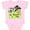 AD-Pink, variant on Inktastic My 1st St. Patrick's Day- Baby in Top Hat and Bow Boys or Girls Baby Bodysuit