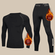 thumbnail image 3 of Traje de latón cálido para hombre, forro polar de invierno, capa base gruesa para correr, protección contra el frío, pantalones ajustados deportivos para otoño, 3 of 4