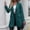 Green, variant on JNGSA Womens 2023 Fashion Fall Lapel Collar Buttons Blazer Jackets for Women Business Casual Long Sleeved Medium Length Coat Black L