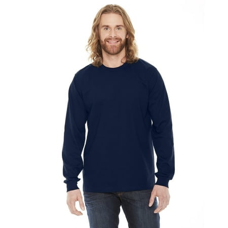 American Apparel T-Shirt à Manches Longues Unisexe en Jersey Fin