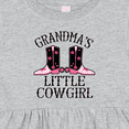 thumbnail image 4 of Inktastic Grandma Little Cowgirl Baby Clothes Girls Baby Dress, 4 of 5
