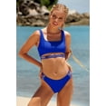 thumbnail image 4 of High Waisted Bikini Set for Women Athletic Two Pieces Tankini Swimsuits, 4 of 6