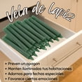 thumbnail image 1 of Velas de apagon o lapiz con 20 piezas, 1 of 5