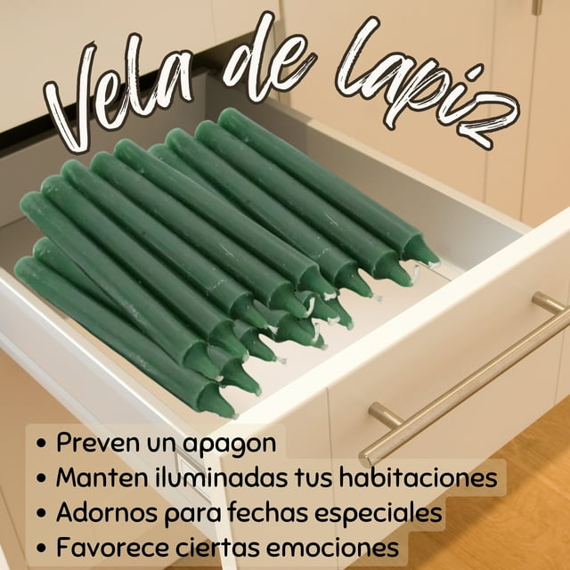 Velas de apagon o lapiz con 20 piezas