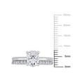 thumbnail image 4 of Everly Women's Sapphire 10k White Gold Bridal Set, 4 of 7