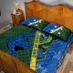 thumbnail image 4 of Isla Salomón Cocodrilo y Tiburón Juego de Cama Colcha Polinesia LT03, 4 of 5