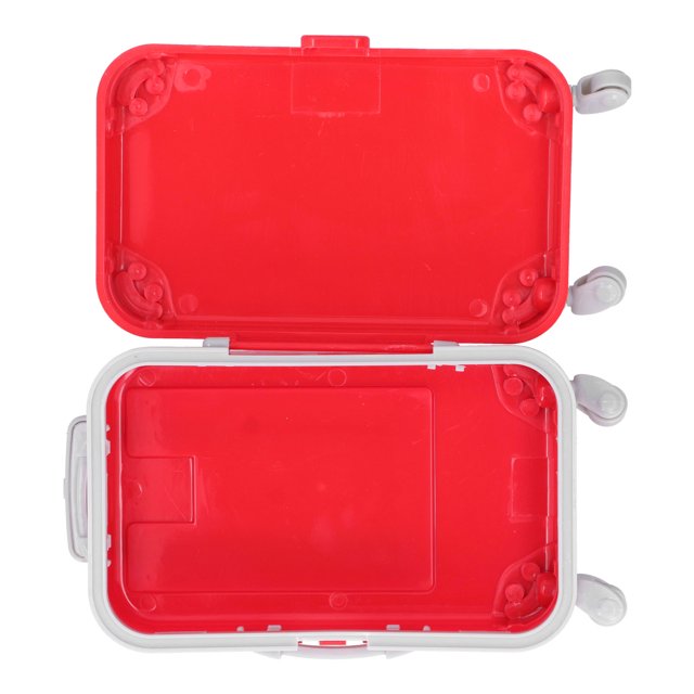 Spptty Valise pour Poupée, Valise de Poupée aux Couleurs Vives pour la Maison pour Poupées de Fille de 18 Pouces