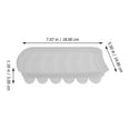 thumbnail image 4 of KAKOWELY Baking Mold Food Grade Silicone Transparent 1Pc, 4 of 10