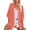 Bright Orange, variant on Women's Beach Kimono Sheer Chiffon Cover Ups Casual Loose Open Front Cardigan Tops