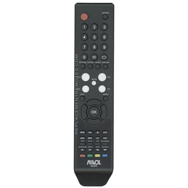 AVOL MA303 (p/n MA303) TV Remote Control (new)