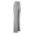 thumbnail image 5 of Sngxgn Womens Casual Pants Women High Waisted Pants Wide Leg Long Lounge Pant Trousers with Pocket(Grey,M), 5 of 8