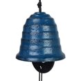 thumbnail image 3 of Blue Japanese Wind Chimes Traditional Wind Chimes Retro Iron Bronze Hanging Wind Chimes Retro Cast Iron Qingbo Wind Chimes Home Yard Balcony Office De, 3 of 4