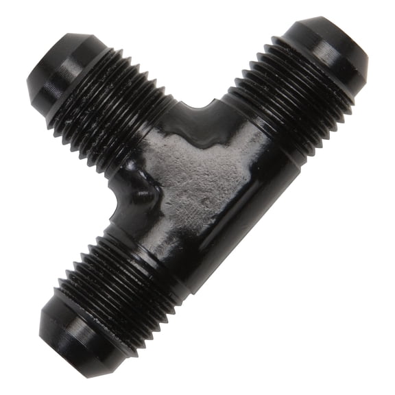 Russell Performance -6 AN Flare Tee Fitting (Black)