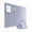 Light Grey, variant on 6Pcs Felt Slatted Bulletin Board with -Adhesive,Large Pin Board Removable