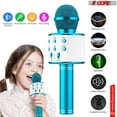 thumbnail image 6 of 3-in-1 Bluetooth Karaoke Microphone with Speaker & MP3 Player – Wireless Portable Handheld Mic for Kids, Singing, Parties, and Home Entertainment, 6 of 10